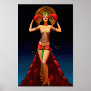 Póster Lady of Mystery - Edward Mason Eggleston Poster