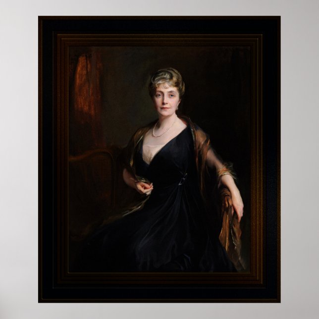 Póster Lady Orr-Lewis por Philip Alexius de László (Frente)