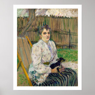 Póster Lady With A Dog