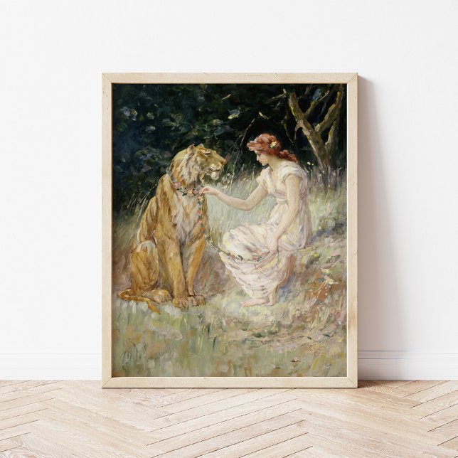 Póster Lady y el tigre | Iglesia de los Estudiantes de Fr (Subido por el creador)