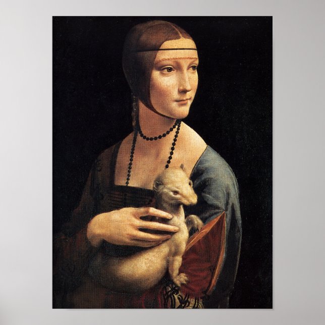 Póster Lady y Ermine (Frente)