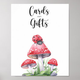 Póster Ladybird - tarjetas y regalos para baby shower