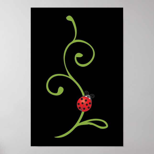 Póster Ladybug en el Vine (Frente)