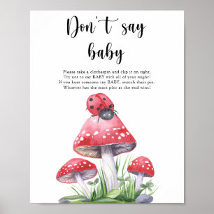 Póster Ladybug - No digas Poster bebé