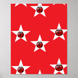 Póster Ladybug stars