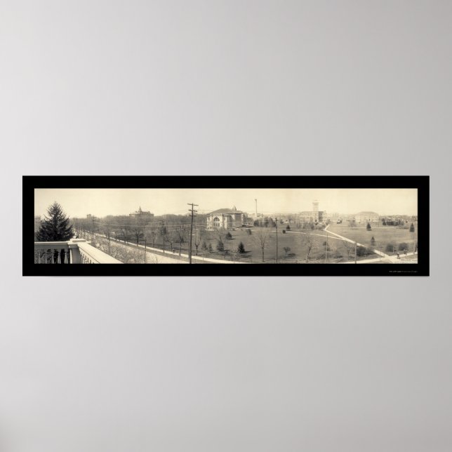 Póster Lafayette IN Purdue Photo 1910 (Frente)