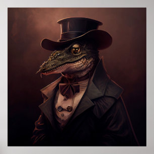 Póster lagarto poster