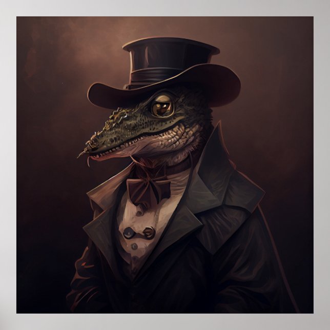 Póster lagarto poster (Frente)