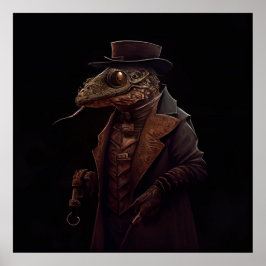 Póster lagarto poster
