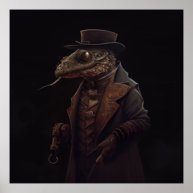 Póster lagarto poster (Frente)