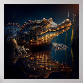 Póster lagarto poster
