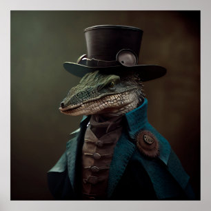 Póster lagarto poster