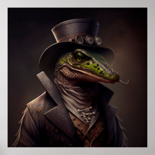 Póster lagarto poster