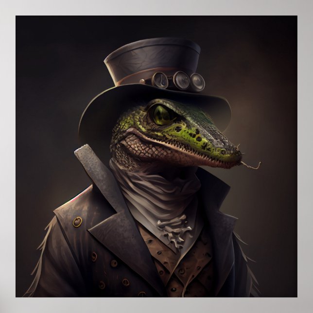 Póster lagarto poster (Frente)