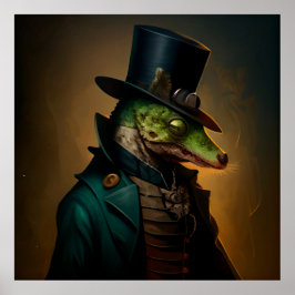 Póster lagarto poster