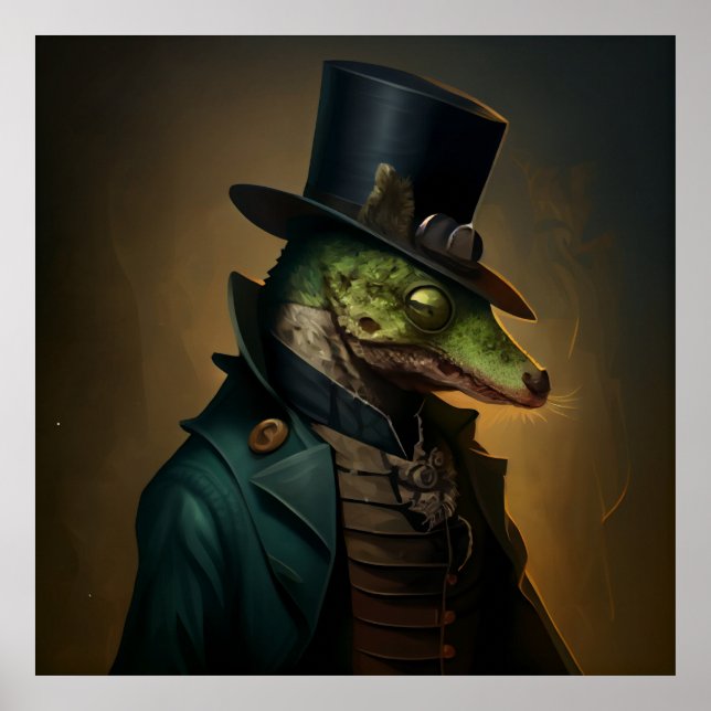 Póster lagarto poster (Frente)