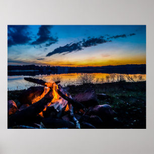 Póster Lagerfeuerstimmung 