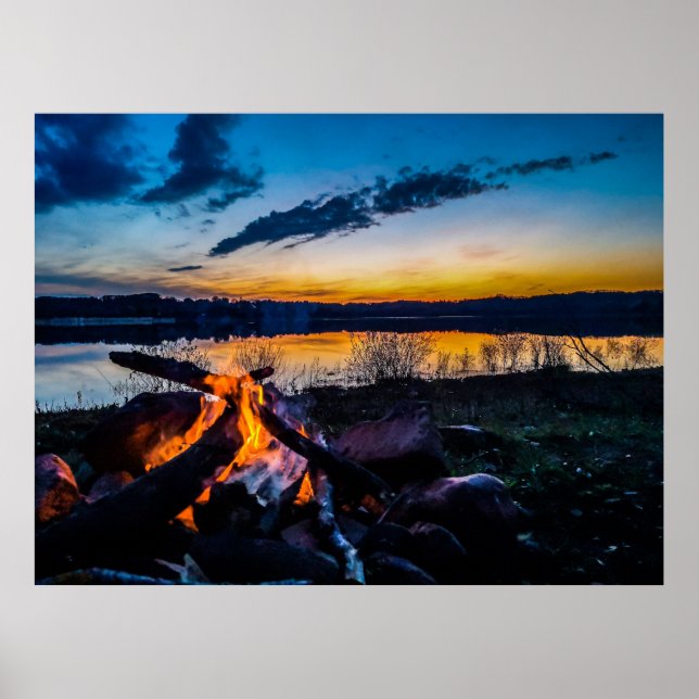 Póster Lagerfeuerstimmung  (Frente)