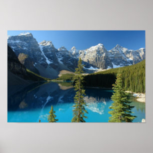 Póster Lago 3 moraine