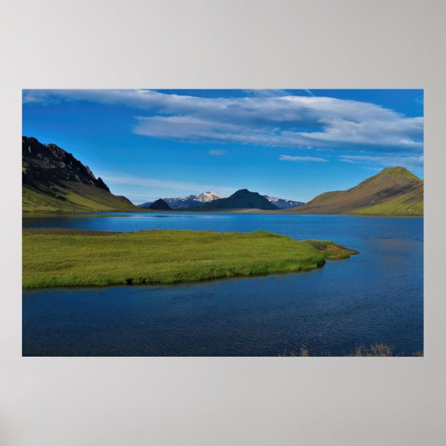 Póster Lago Alftavatn (Frente)