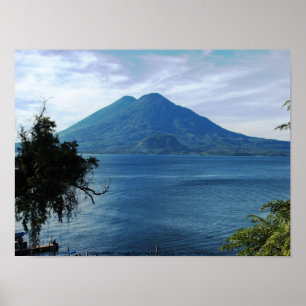 Póster Lago Atitlán