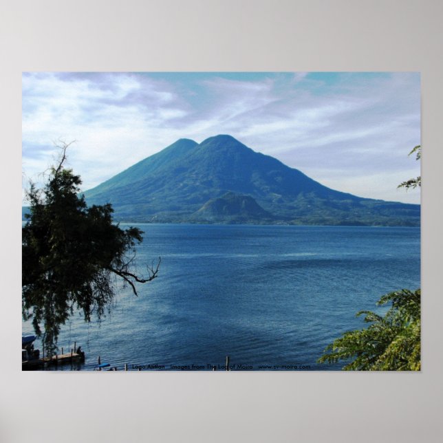 Póster Lago Atitlán (Frente)