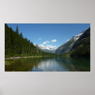 Póster Lago Avalanche I en el Parque Nacional Glaciar