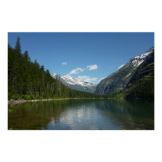 Póster Lago Avalanche I en el Parque Nacional Glaciar