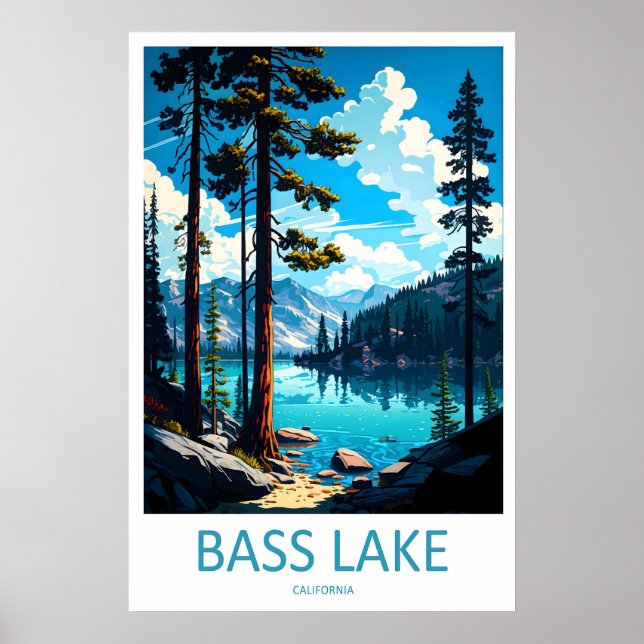 Póster Lago Bass 1 (Frente)