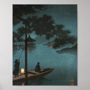 Póster Lago Biwa - Koho Shoda