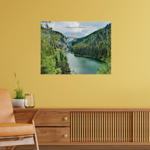 Póster Lago Bolboci, Rumania