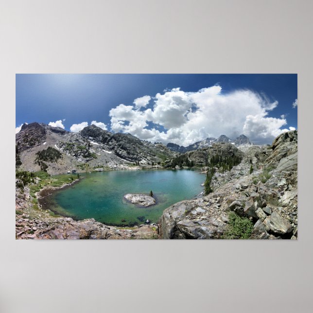 Póster Lago Cabin - Ansel Adams Wilderness - California (Frente)