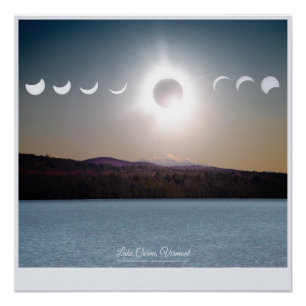 Póster Lago Carmi, Vermont