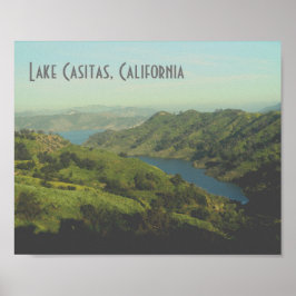 Póster Lago Casitas, Califonia - Poster