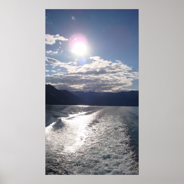 Póster Lago Chelan (Frente)