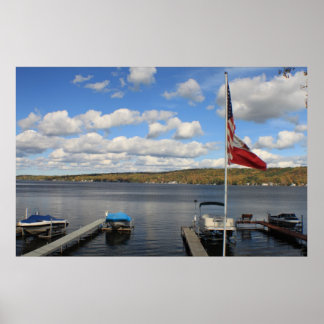 Póster Lago Conesus