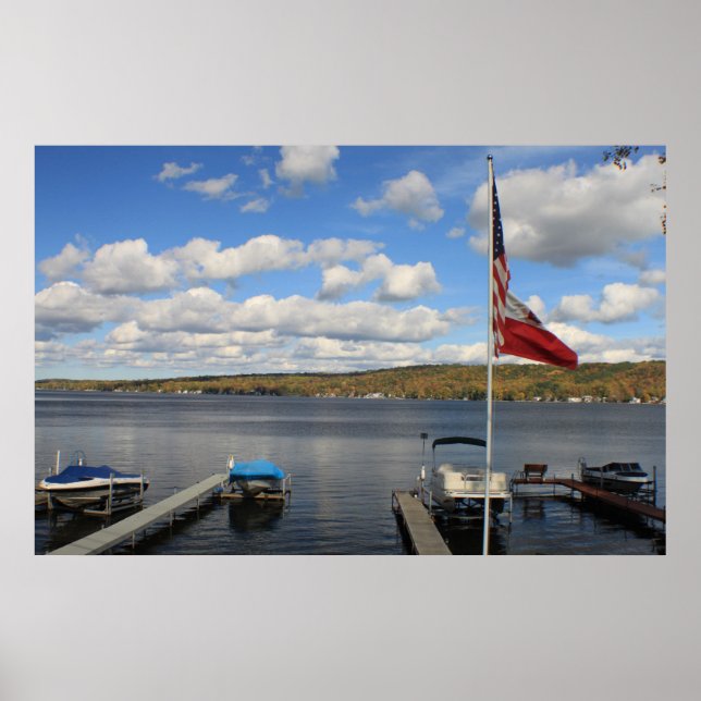 Póster Lago Conesus (Frente)