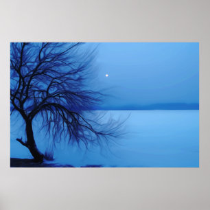 Póster Lago Congelado - Poster