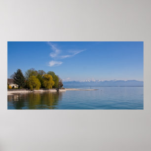 Póster Lago Constanza
