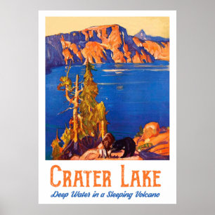 Póster Lago Crater