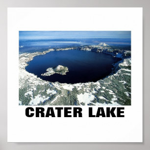 Póster Lago Crater