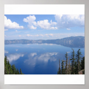Póster Lago crater, Oregon