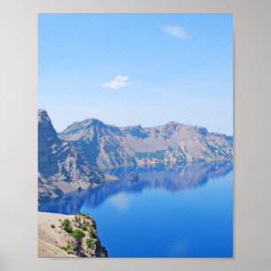 Póster Lago Crater Panorama