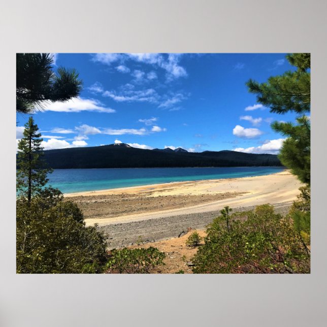 Póster Lago Crescent, Oregón (Frente)