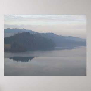 Póster Lago Czorsztynskie Pieniny