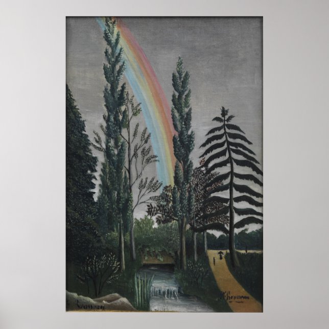 Póster Lago Daumesnil por Henri Rousseau, Bella Artes de  (Frente)