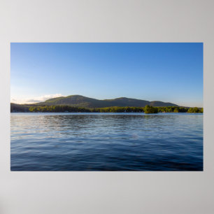 Póster Lago de Glen Tranquilo en el Poster del estado de 