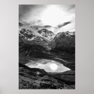 PÓSTER LAGO DE MONTAÑA