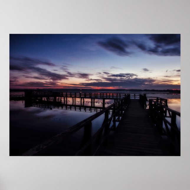 Póster Lago de primavera (Frente)