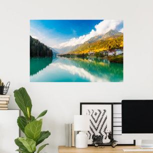 Póster Lago de Santa Caterina Auronzo di Cadore